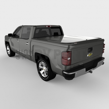 UnderCover Tonneau Cover Hard Tilt-Up Iridium Metallic ABS Composite - 1116LGXG-1