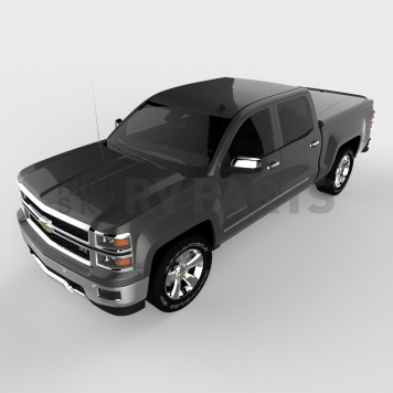 UnderCover Tonneau Cover Hard Tilt-Up Iridium Metallic ABS Composite - 1116LGXG-2