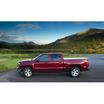 Leer Tonneau Cover Hard Tilt-Up Blue Granite Fiberglass - H58GS1446H