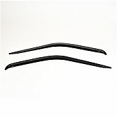 Westin Automotive Rainguard - Smoke Gloss Acrylic Set Of 2 - 7237452
