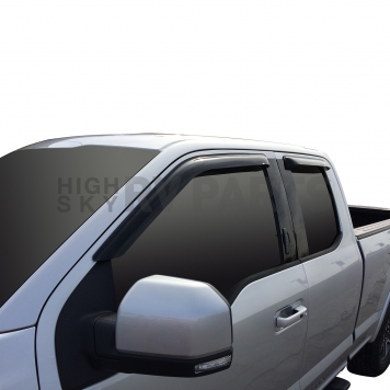 Westin Automotive Rainguard - Smoke Gloss Acrylic Set Of 4 - 7237446-1