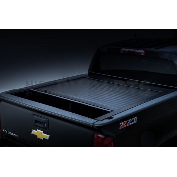 Pace Edwards Tonneau Cover Hard Manual Retractable Black Gloss Aluminum - JRCA35A66-1