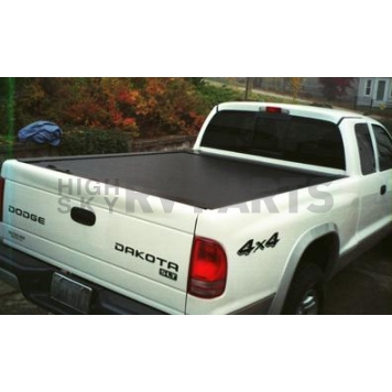 Pace Edwards Tonneau Cover Hard Manual Retractable Black Matte ArmorTek Coated Aluminum - JRD0890