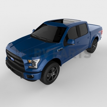 UnderCover Tonneau Cover Hard Tilt-Up Blue Flame Metallic ABS Composite - 2156LSZ-2