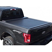 Pace Edwards Tonneau Cover Hard Manual Retractable Black Matte Powder Coated Aluminum - SWFA19A45