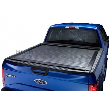 Pace Edwards Tonneau Cover Hard Manual Retractable Black Matte Powder Coated Aluminum - SWF7084