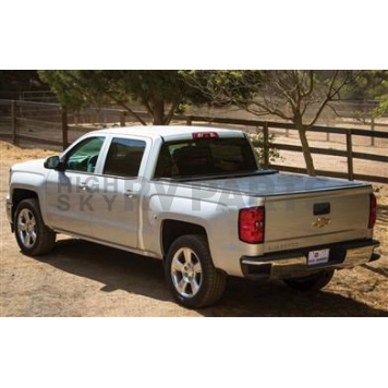 Pace Edwards Tonneau Cover Hard Manual Retractable Black Matte Powder Coated Aluminum - SWD7936