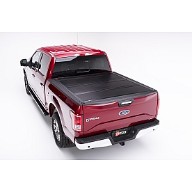 BAK Industries Tonneau Cover Hard Folding Black Gloss Fiberglass - 772506