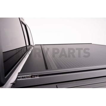 Retrax Tonneau Cover Hard Power Retractable Black Matte Powder Coated Polycarbonate Plastic - 70245-3