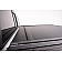 Retrax Tonneau Cover Hard Power Retractable Black Matte Powder Coated Polycarbonate Plastic - 70245