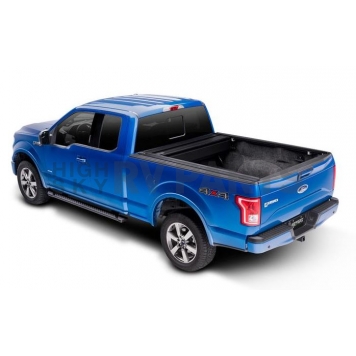 Retrax Tonneau Cover Hard Power Retractable Black Matte Powder Coated Polycarbonate Plastic - 70335