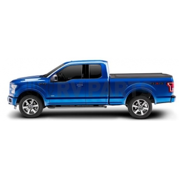 Retrax Tonneau Cover Hard Power Retractable Black Matte Powder Coated Polycarbonate Plastic - 70336-1