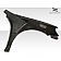 Extreme Dimensions Fender - Fiberglass Black Primered Set Of 2 - 105525