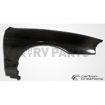 Extreme Dimensions Fender - Carbon Fiber Clear Gloss UV Coated Set Of 2 - 105550