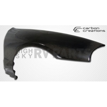 Extreme Dimensions Fender - Carbon Fiber Clear Gloss UV Coated Set Of 2 - 105550-1