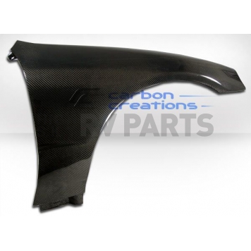 Extreme Dimensions Fender - Carbon Fiber Clear Gloss UV Coated Set Of 2 - 105550-5