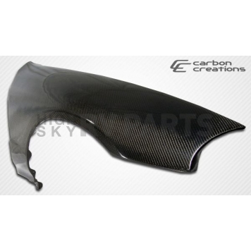 Extreme Dimensions Fender - Carbon Fiber Clear Gloss UV Coated Set Of 2 - 105550-6