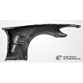 Extreme Dimensions Fender - Carbon Fiber Clear Gloss UV Coated Set Of 2 - 105774