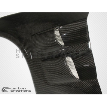 Extreme Dimensions Fender - Carbon Fiber Clear Gloss UV Coated Set Of 2 - 105774-5