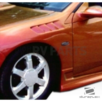 Extreme Dimensions Fender - Fiberglass Black Primered Set Of 2 - 100114-2