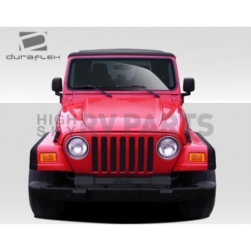 Extreme Dimensions Hood - Fiberglass Black - 109289-1