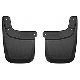Husky Liner Mud Flap - Black Textured Thermoplastic Olefin Set Of 2 - 59231
