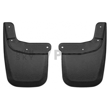 Husky Liner Mud Flap - Black Textured Thermoplastic Olefin Set Of 2 - 59231