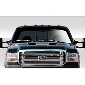 Extreme Dimensions Hood - Primered Fiberglass Black - 109248