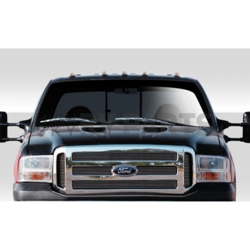 Extreme Dimensions Hood - Primered Fiberglass Black - 109248