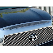 T-Rex Truck Products Grille Insert - Mesh Rectangular Polished Stainless Steel - 54958
