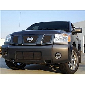 T-Rex Truck Products Grille Insert - Mesh Rectangular Black Powder Coated Steel - 51781