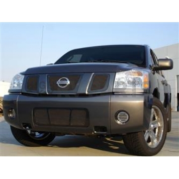 T-Rex Truck Products Grille Insert - Mesh Rectangular Black Powder Coated Steel - 51781