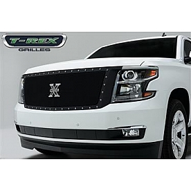 T-Rex Truck Products Grille Insert - Mesh Rectangular Black Powder Coated Stainless Steel - 6710561