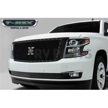 T-Rex Truck Products Grille Insert - Mesh Rectangular Black Powder Coated Stainless Steel - 6710561