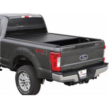 Pace Edwards Tonneau Cover Hard Manual Retractable Black Matte Powder Coated Aluminum - KMC8569