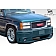 DuraFlex Bumper Cover Plain  Lightning Fiberglass - 103051
