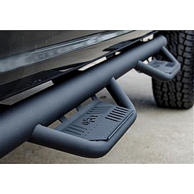 N-Fab Nerf Bar 3 Inch Stainless Steel Round - HPF1577QCT