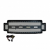 Paramount Automotive Grille - Powder Coated Black Stainless Steel - 480858