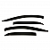 Westin Automotive Rainguard - Smoke Gloss Acrylic Set Of 4 - 7288448