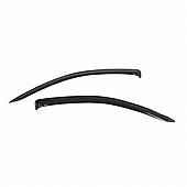 Westin Automotive Rainguard - Smoke Gloss Acrylic Set Of 2 - 7239456