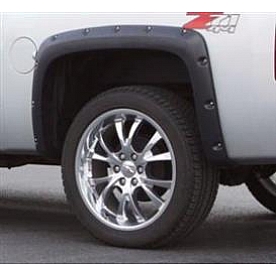 Lund International Fender Flare - Black Matte Set Of 2 - RX111SB
