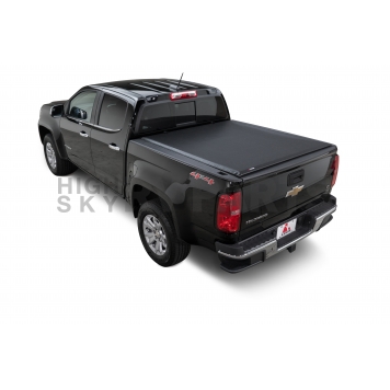 Leer Tonneau Cover Soft Roll-Up Black Matte Vinyl - 29010409
