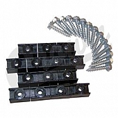 Crown Automotive Jeep Replacement Fender Flare Hardware Kit 5AHRRKIT