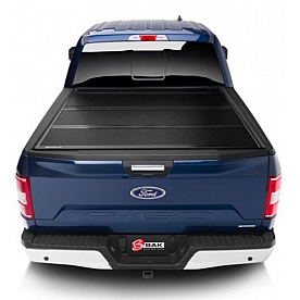 BAK Industries Tonneau Cover Hard Folding Black Fiberglass - 1126338