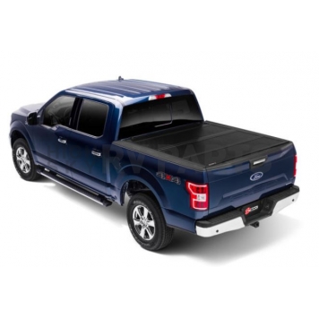 BAK Industries Tonneau Cover Hard Folding Black Fiberglass - 1126339-1