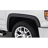 Bushwacker Fender Flare - Black Dura-Flex 2000 ABS Smooth Plastic Matte Set Of 2 - 4014502