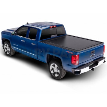 Retrax Tonneau Cover Hard Power Retractable Black Matte Powder Coated Polycarbonate Plastic - 70481