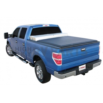 Access Covers Soft Rolling-Up Tonneau Cover Black Matte Vinyl - 61389