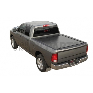 Pace Edwards Tonneau Cover Hard Manual Retractable Black Matte Powder Coated Aluminum - JEFA18A44
