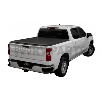 Access Covers Soft Rolling-Up Tonneau Cover Black Matte Vinyl - 12419